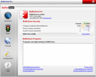 BufferZone Security for P2P File Sharing screenshot